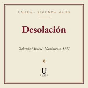 Desolación (Nascimento, 1932)